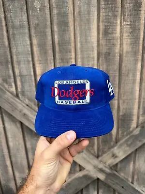 Vintage 90s Deadstock American Needle Los Angeles Dodgers Snapback Hat • $199.99