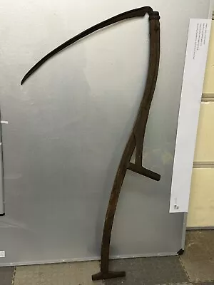 Scary Antique Vintage Hay Sickle Scythe “Grim Reaper” • $100