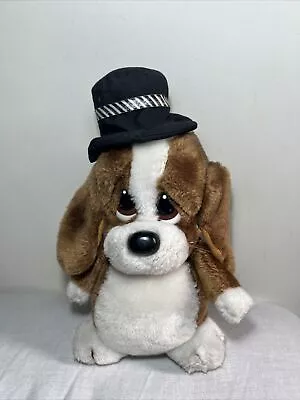 £18.99 • Buy Vintage Sad Sam Toy 1985 Applause Top Hat 11” Soft Plush Toy Dog