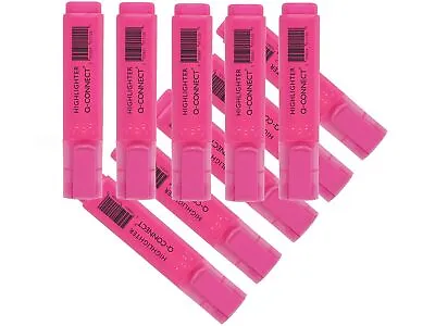 Q-Connect Highlighter Pen - Pink • £5.02