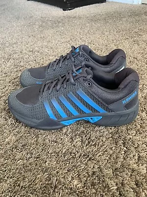 K•Swiss Durawrap Pickleball Sneakers Men's 10 Gray Blue Sports Shoes • $29.99