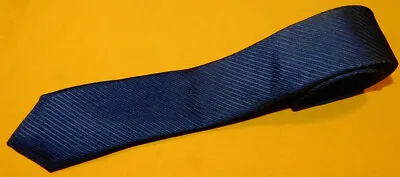 Zara Man Made In Italy Blue Extreme Slim Striped Tie  - Ties - Designer Ties. • $24.99
