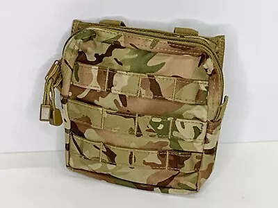 British Army-Style Utility Pouch. Multicam. Molle. Hiking. Camping. Airsoft. • £14.99