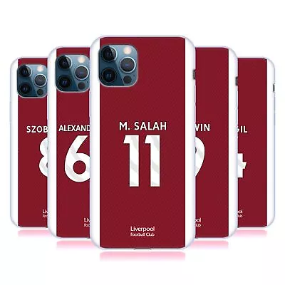 LIVERPOOL FC LFC 2023/24 PLAYERS HOME KIT SOFT GEL CASE FOR APPLE IPHONE PHONES • $19.95