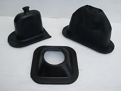 Land Rover Series 2 / 3 Gear & Handbrake Lever Gaiter Set - New Rubber Gaiters • $27.13