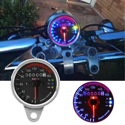 $21.99 • Buy Motorcycle Backlit Dual LED Speedometer For Yamaha V-Star 1100 Custom Silverado