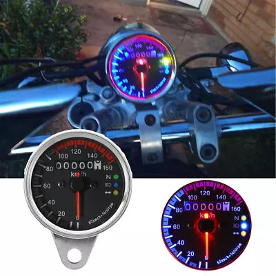 Motorcycle Backlit Dual LED Speedometer For Yamaha V-Star 1100 Custom Silverado • $21.99