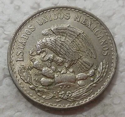 1947 Mexico One Peso Silver Coin  Xf • $12.95