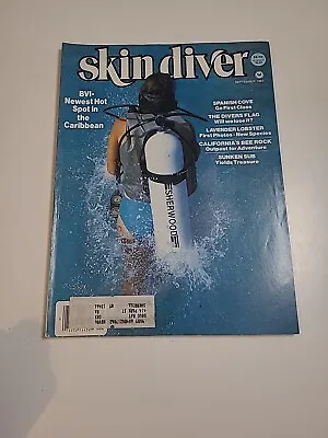 Skin Diver Magazine Fhot Spot In The Caribbean Vintage September 1984 • $9.49