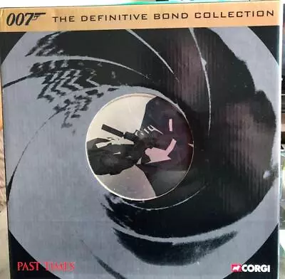 £18.50 • Buy 2002 CORGI 007 DEFINITIVE BOND COLLECTION 4 X CAR SET - IN SEALED FILM CANISTER