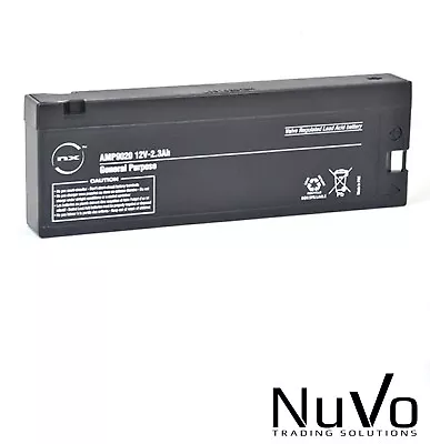 New REPLACEMENT 12V 2.3Ah / 2.1Ah Battery For ACCENTA 8 ALARM • £11.89