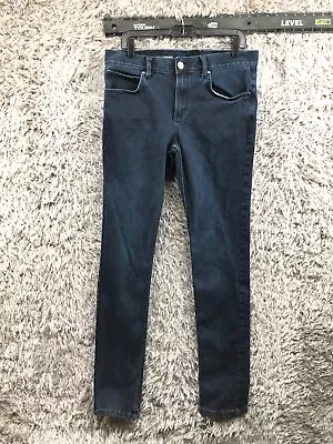 Marc Anthony Slim Straight Jeans Size 32x36 Mens Mid Rise Dark Wash Blue • $13.16