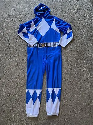 Power Rangers Blue Costume Union Suit One Piece Pajama Outfit For Men And Women • $23.94