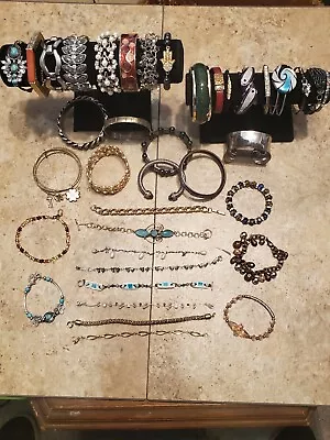 38 Piece Vintage To Now Bracelet Lot • $30