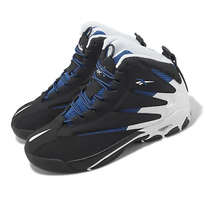 Reebok The Blast Nick Van Exel Black Blue White Men Basketball Shoes 100033876 • $249.70