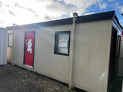 24ft Office Cabin / Changing Room Staff Welfare Container Portable Building • £4995