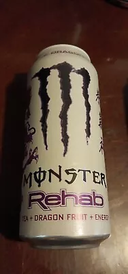 Monster Energy Drink Rehab Dragon Fruit  Tea 15.5oz Can (P11) • $40