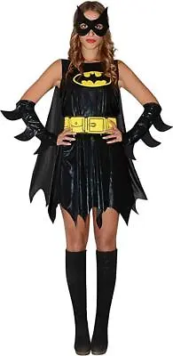 £18.99 • Buy Ciao Batgirl Superhero Fancy Dress Up Costume Woman Sz Medium Marvel Dc Comics