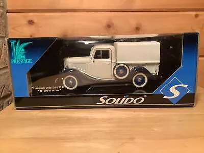 New/Other 1:18 1936 Ford Pickup. Made In France By Solido # 9223. White/Blue • $40