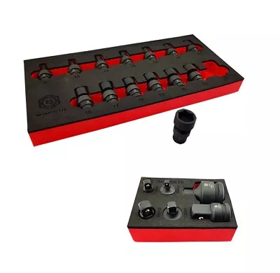 3/8  Swivel Uj Impact Socket Set + Impact Socket Adapter Set From Britool Hallma • £110