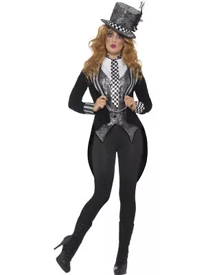 Smiffys Deluxe Dark Miss Hatter Costume Black (Size M) • $38.18