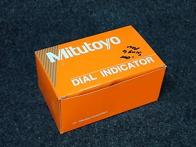 Mitutoyo 2901SB Single Revolution Flat Back Dial Indicator .001mm Runout (G21) • $69.99