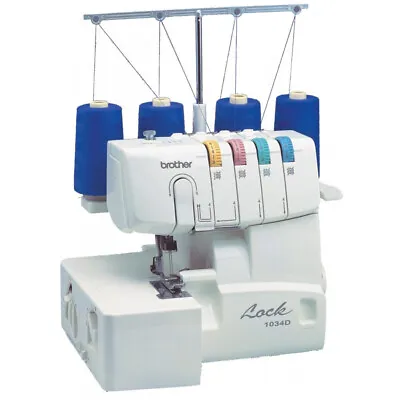 Brother Serger Electric Sewing Machine 1034D Heavy-Duty Metal Frame • $295.85