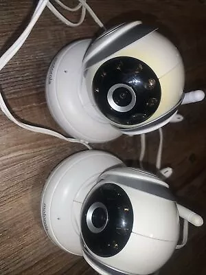 2x Motorola MBP33SBU Baby Monitor Cameras With Power Adapters ONLY • $25