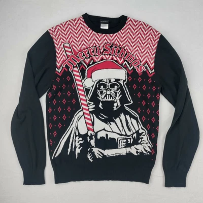 $24.99 • Buy Star Wars Mens Sweater Darth Vader Merry Sithmas Ugly Christmas Sweater Medium