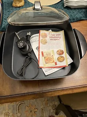 Presto 06852 16" Electric Skillet With Glass Cover • $22.80