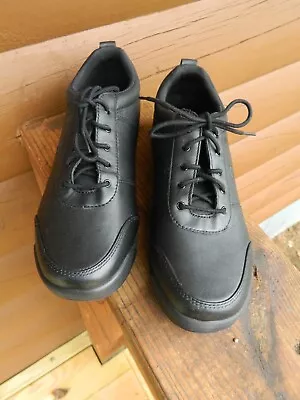 Rockport Pro Walker Black Shoes Lace Up Size US  WOMENS 10 K67469 • $25