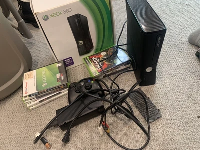 $140 • Buy Xbox 360 Slim Bundle 10 Games Read Description No Hard Drive