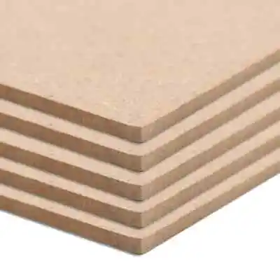 10/20/5x MDF Sheets Rectangular Blank Crafting Material Multi Sizes VidaXL • £52.99