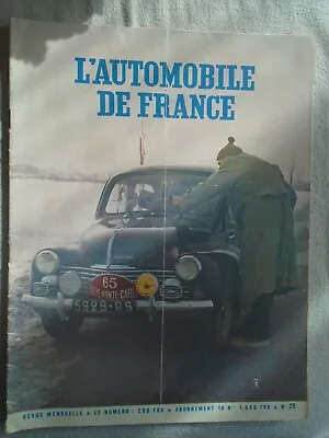 L'Automobile De France Feb 1951 No 25 French Text • $10.11