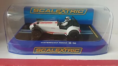 £39.95 • Buy SCALEXTRIC C3093 Caterham 7 R500 White With Red Stripe NEW