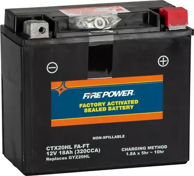 Victory 2014-2016 Cross Country 8-Ball FirePower AGM Battery - CTX20HL FA • $102.95