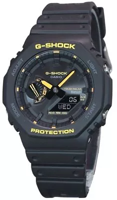 Casio G-Shock Black Dial Solar Sports 200M Men's Watch GA-B2100CY-1A • $121.68