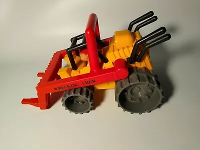 Vintage TONKA WRECKING CREW FORKLIFT - Smasher SAM Toy 1980's • $13.99