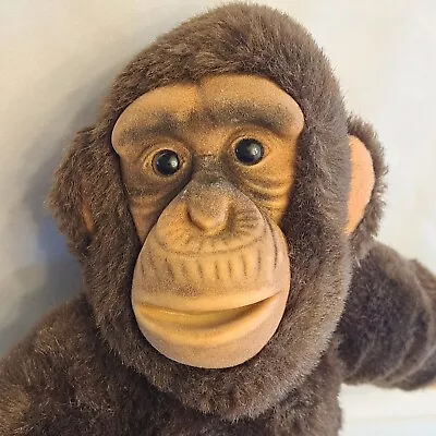 Vintage Childs Playmate CHIMP MONKEY Stuffed Plush • $23