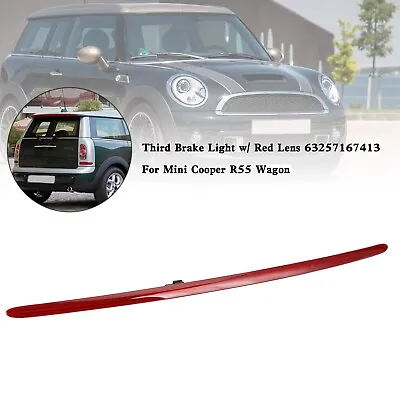 Third Brake Light W/ Red Lens 63257167413 For Mini Cooper R55 Wagon US • $69.89