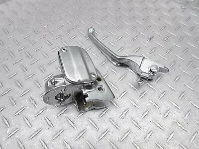 2012 Harley Davidson Road King FLHR Front Brake Master Cylinder Chrome Lever • $241.79