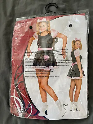 £11.99 • Buy Ladies DELUXE WIND UP DOLL Halloween Scary Horror Fancy Dress Costume UK XS