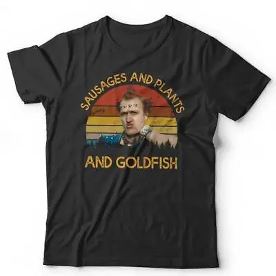 Sausages And Plants And Goldfish Unisex Tshirt The Young Ones Vyvyan Funny Retro • £13.99