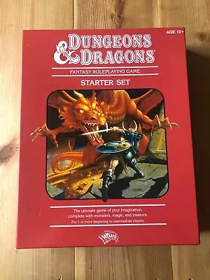 £60 • Buy Dungeons & Dragons Starter Set (2nd Edition) 1983 D&D