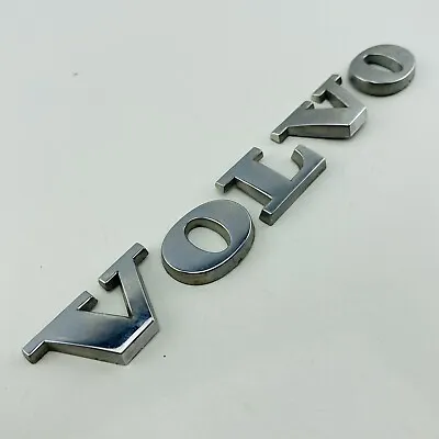 1999-2006 Volvo S80 Emblem Logo Letters Symbol Badge Trunk Rear Chrome OEM C68 • $12.50