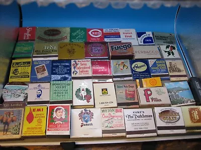 Vintage Matchbooks Lot/ Full Matchbooks • $6.99