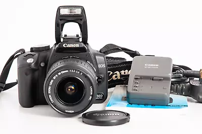 Canon EOS 350D W/ EF-S 18-55mm II Lens *Exc+ Shutter: 006 Digital SLR Camera Kit • £70