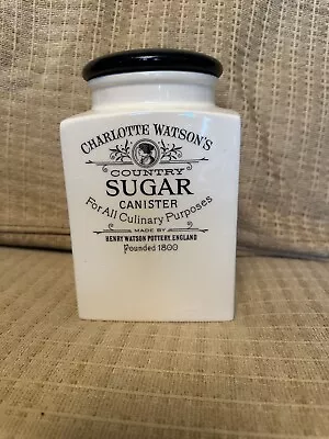 Charlotte Watson Pottery Sugar Pot Very Good Condition. • £0.99