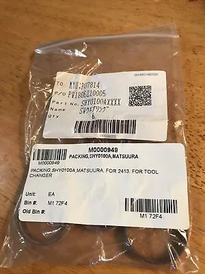 MATSUURA  Packing - LOT OF 6 (NEW) SHY0100A For 2413 Tool Changer FREE Shipping! • $12.99