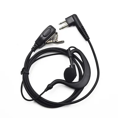 2 Pin Surveillance Earpiece Headset Mic For Motorola Two Way Radio Walkie Talkie • $8.99